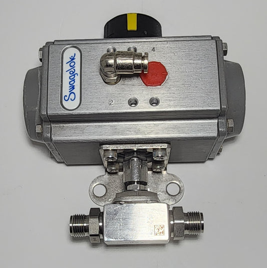 Actuated Ball Valve (ISO Actuator)